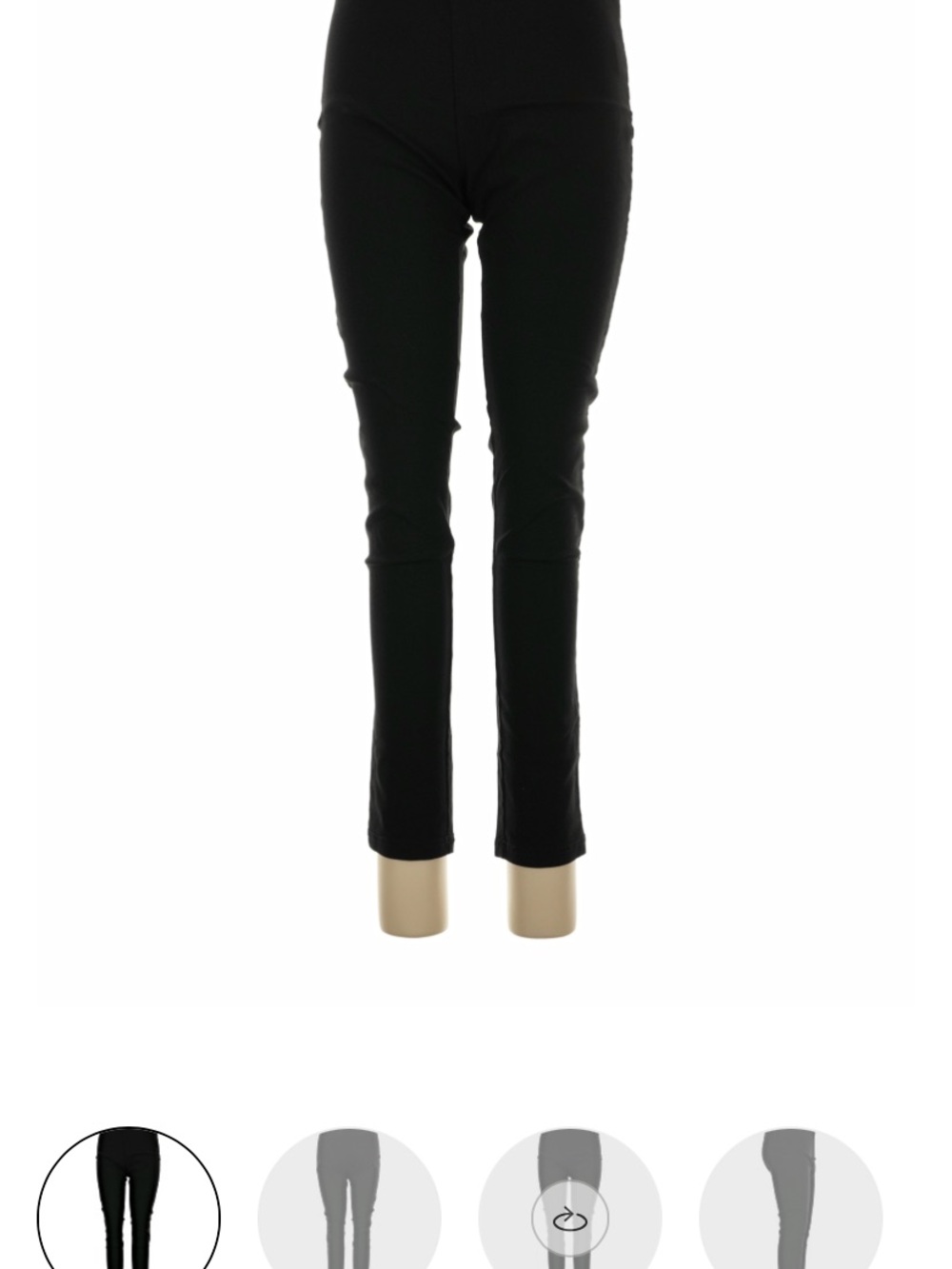 Tommy Hilfiger Black Stretch Slim Pants